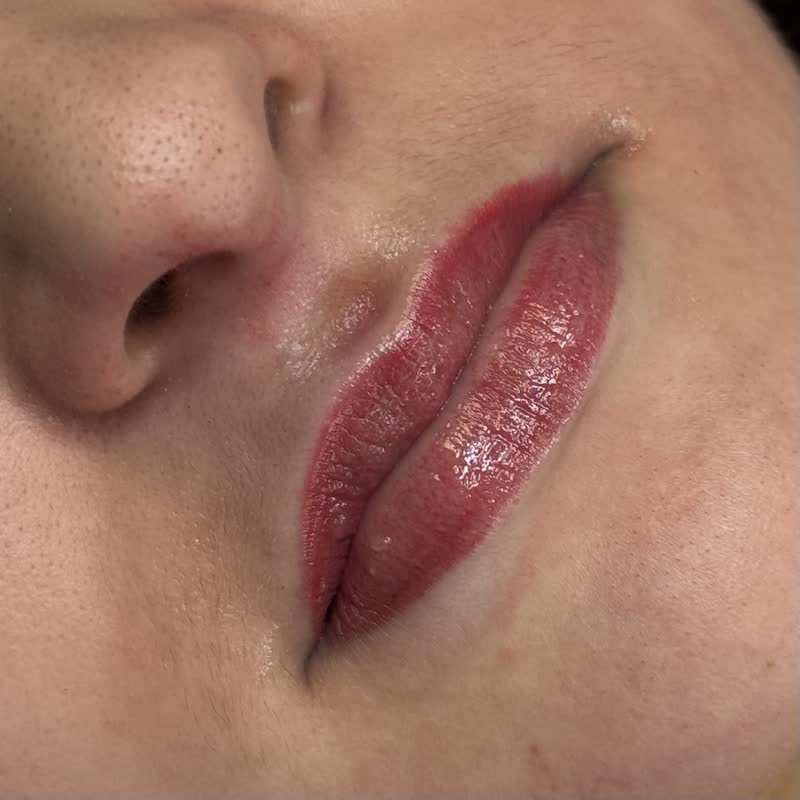 Lip Blushing and Lip Color